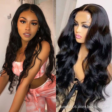 wholesale Full lace wigs 100% mink brazilian hair hd lace front wigs virgin cuticle aligned remy human hair wigs for women